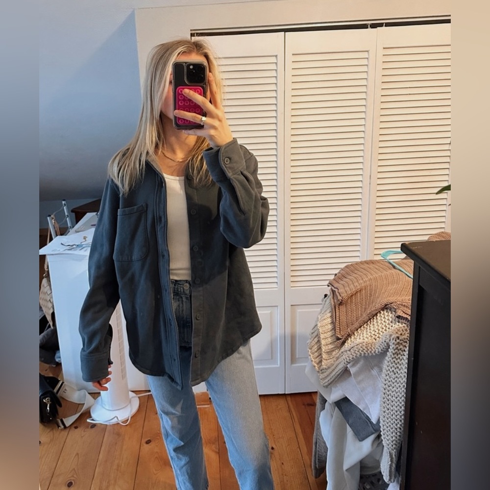 Cozy Boyfriend button up